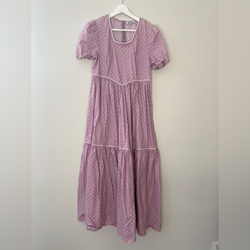Batsheva Dress purple prairie dress size 8